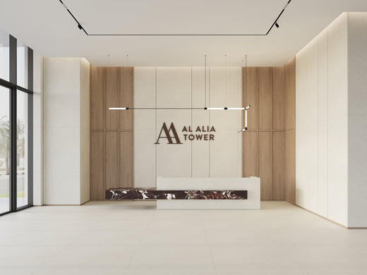 Al Alia Tower Lobby – Arch Home Interiors