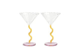 Coupe curve caramel set of 2 by &k levering