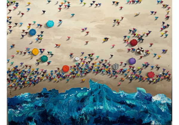 Where the Land Ends 1 by Zahra Soltani