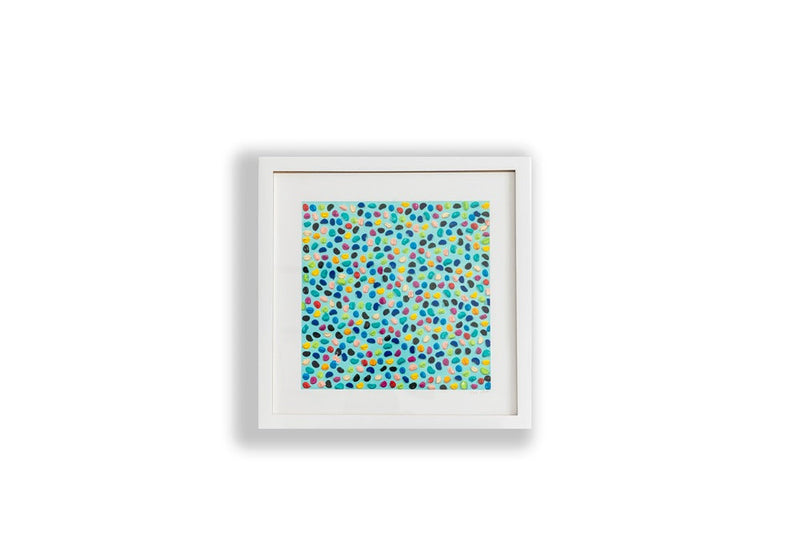 Blue Candy Dots Canva